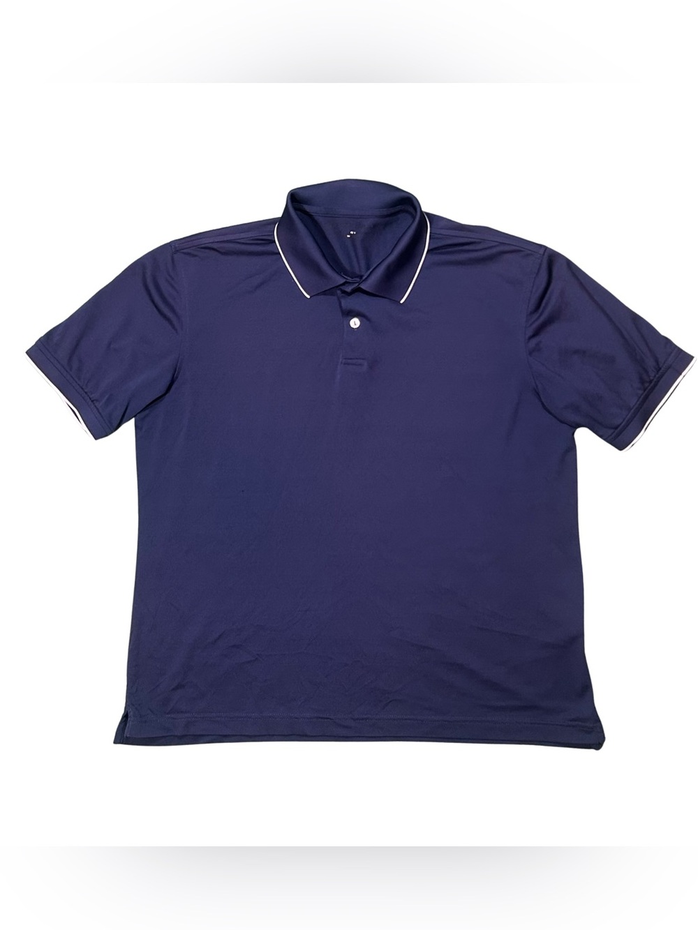 Peter Millar Navy Blue Volley Performance Pique Polo MS23EK310 Fair Golf Shirt M